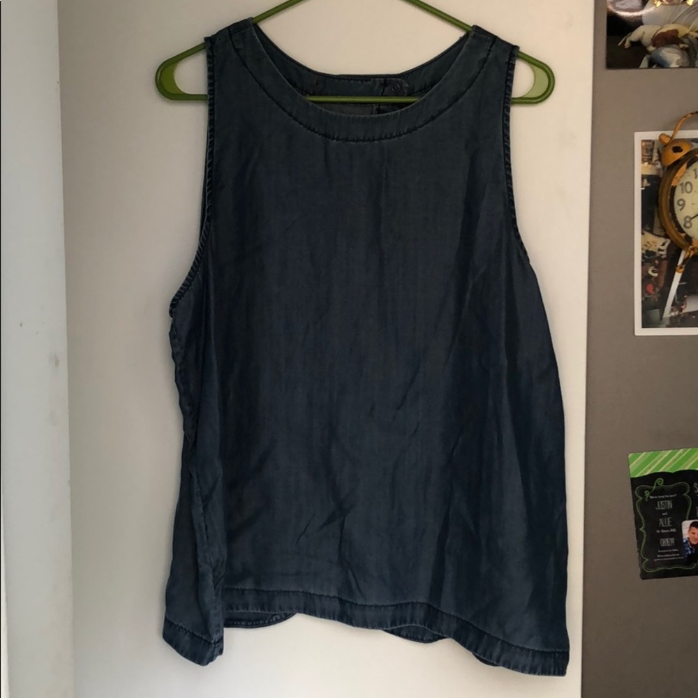 Denim Tank Top